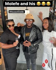 Nomsa, Molefe and Dorothy from House of Zwide