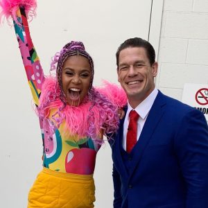 Sho Madjozi and John Cena