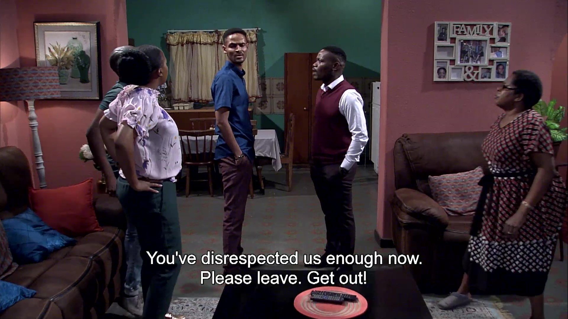 The Maputla sons almost get into a physical altercation.