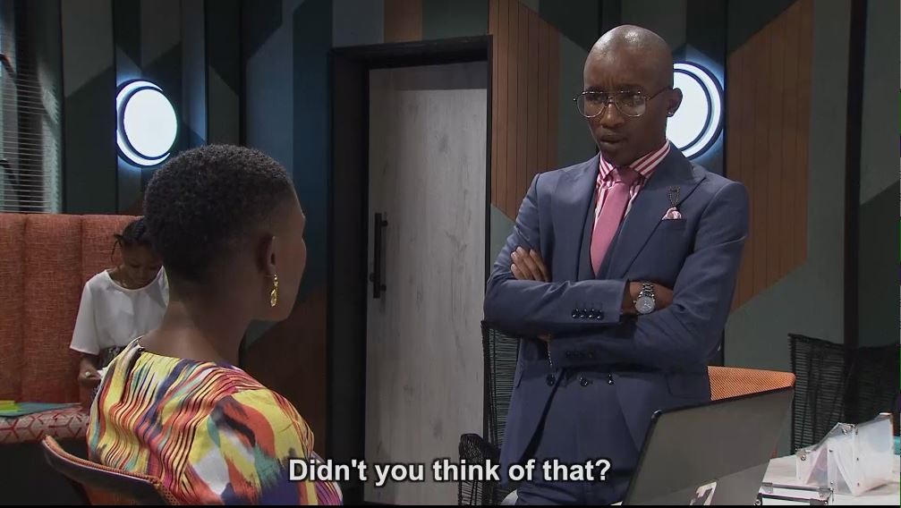 Tracy tells Hlomla she's found something that she's passionate about.