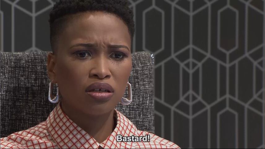 Pam is furious when she realises that Lelethu hiding information about Sphe