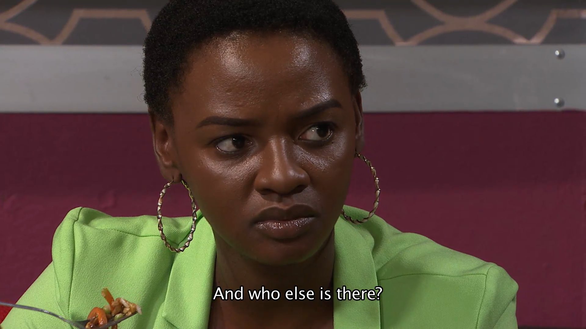 Rosemary and Nomasonto looks creepy#Muvhango