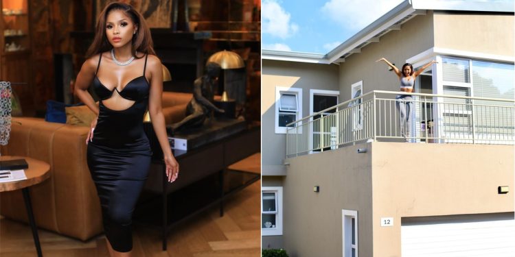 Khanya Mkangisa shows off new house