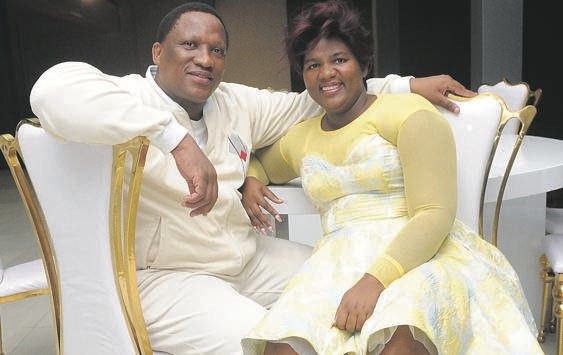 Shauwn Mkhize with ex-husband Sbu Mpisane - Source: Twitter