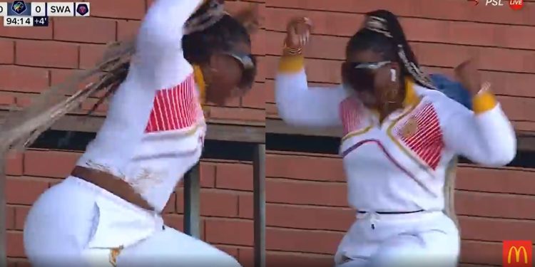 MaMkhize's wild celebrations after Royal AM beats Moroka Swallows with last kick of the game