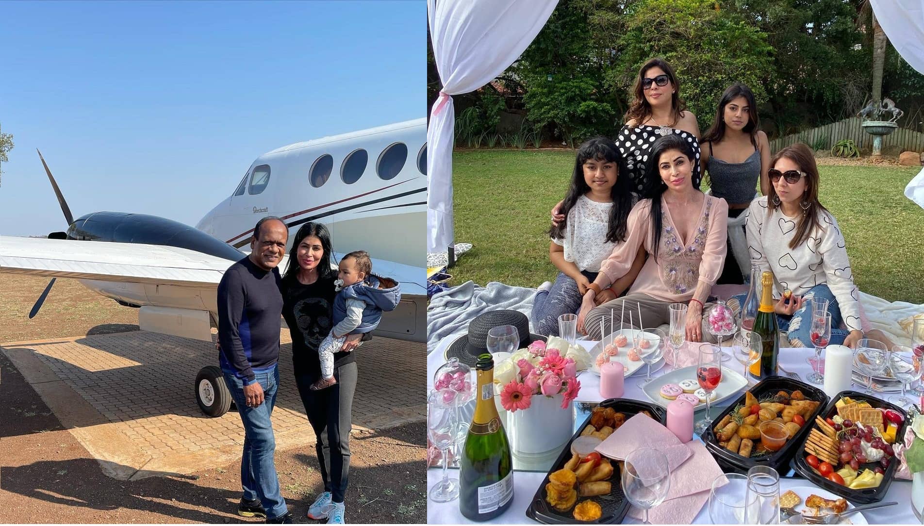 Sorisha Naidoo from The Real Housewives of Durban living a luxury lifestyle. Credit: Sorisha Naidoo/Instagram