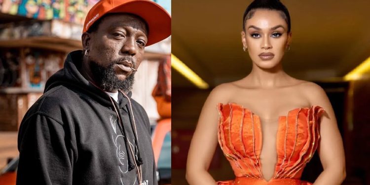 Zola 7 and Pearl Thusi - Source: Twitter