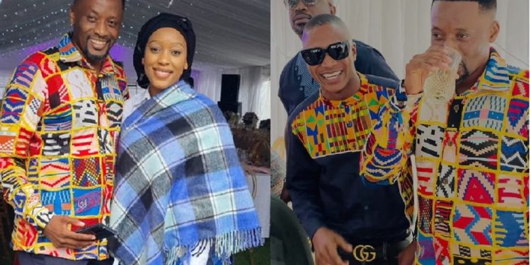 Muvhango actress Buhle Samuels at her traditional wedding - Source: Twitter@musakhawula