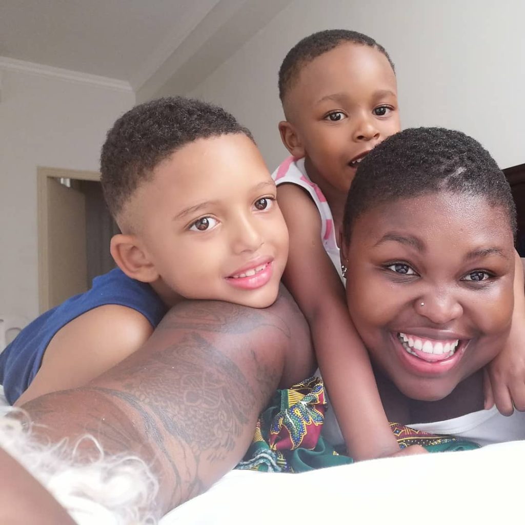 Gogo Maweni and her children