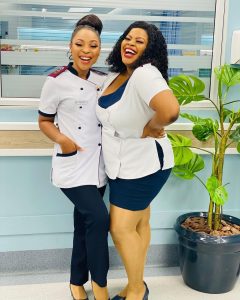 Nurse Shweni and Sne in Durban Gen