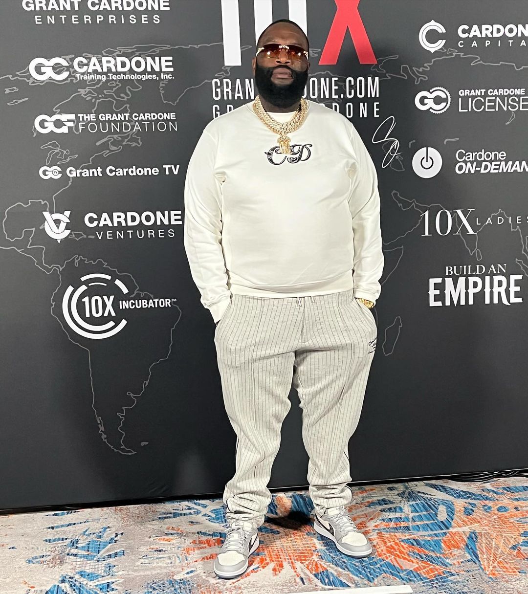 American Rapper Rick Ross - Source: Instagram@richforever