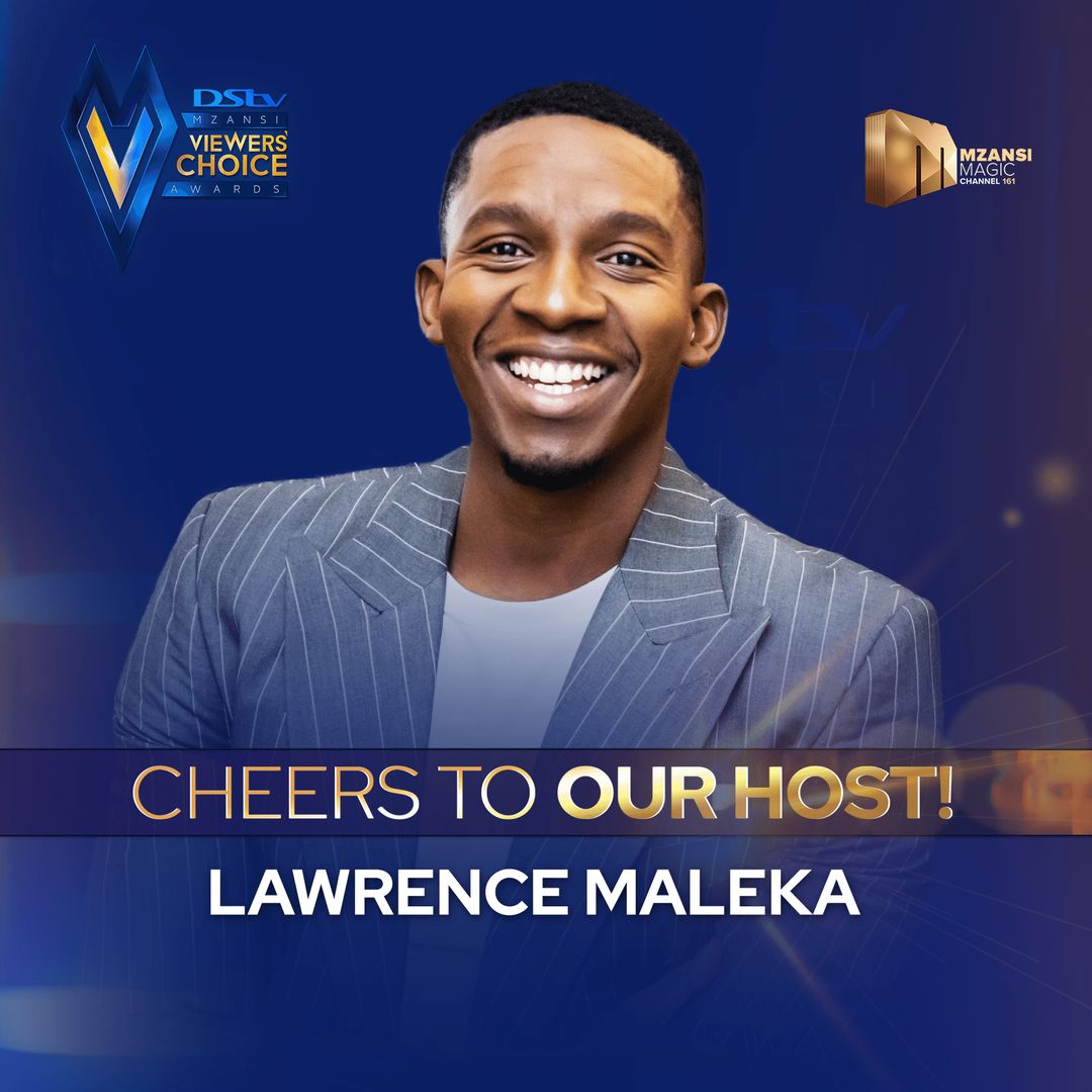 DStv Viewers Choice Awards Lawrence Maleka - Source: Instgram@mzansimagic