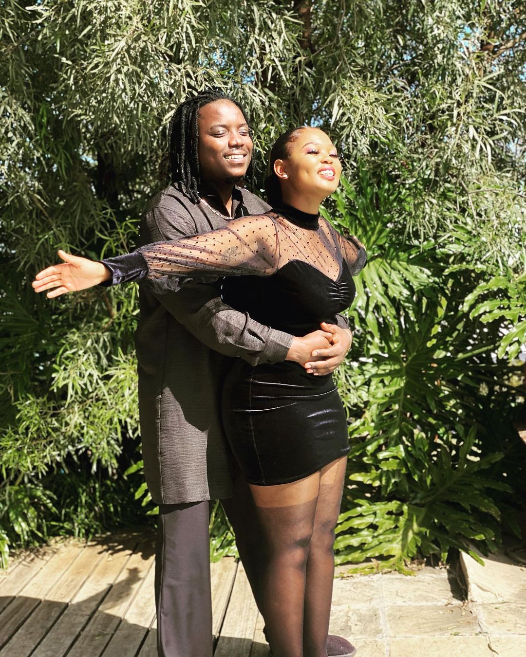 The Wife actors Thulane Shange and Kamogelo Molatlhoe - Source: Instagram