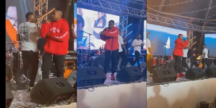 Andile Mpisane performs for the first time in auto-tune voice