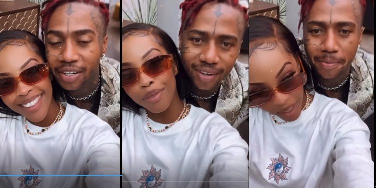 Former Big Brother Mzansi housemates Themba and Mpho Wa Badimo spark dating rumours with recent video
