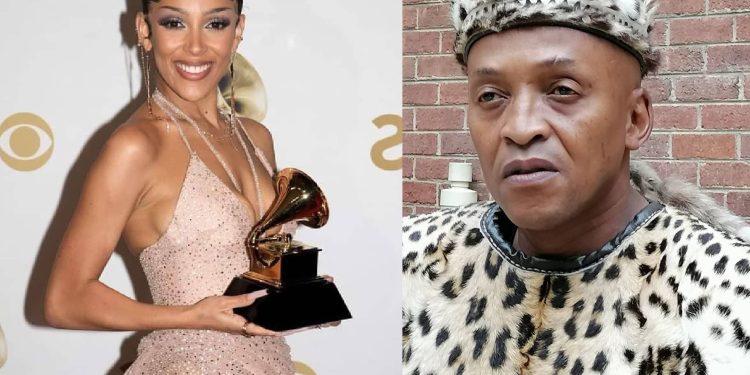 The Wife actor Dumisani Dlamini gets backlash for congratulating his daughter Doja Cat over her Grammy win