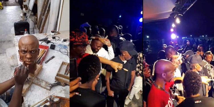 Zola 7 statue unveiling