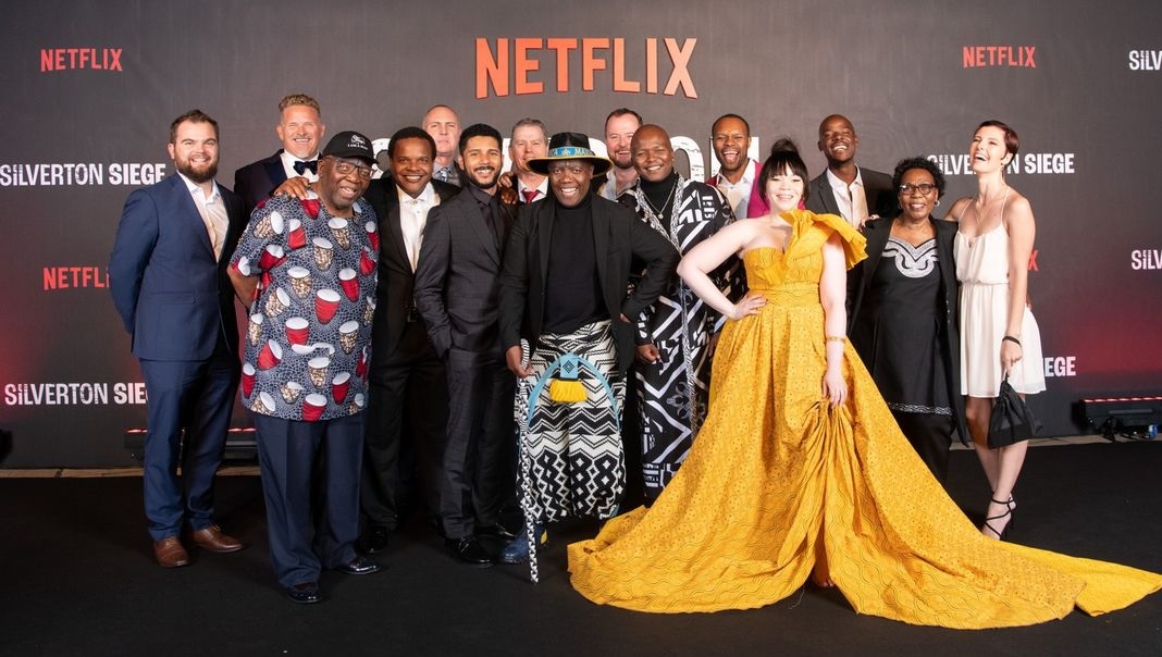 Local and International celebrities headline The Silverton Siege film premiere - Source: Instagram@netflixsa