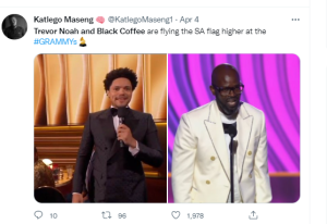 Trevor Noah and Dj Black Coffee