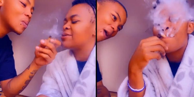 Zodwa Wabantu with Ben 10 Ricardo - Source: Instagram@zodwalibram