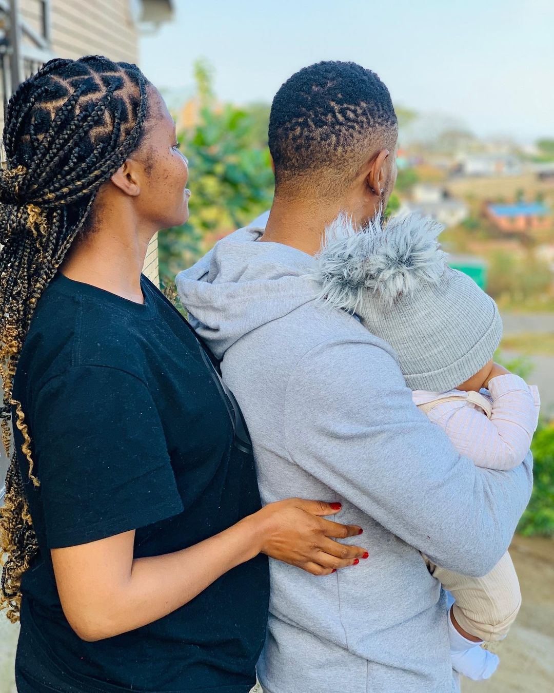 SK Khoza shows off new girlfriend and a newborn baby in a video