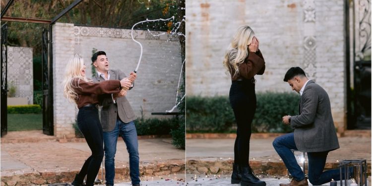 Arno Greeff gets engaged