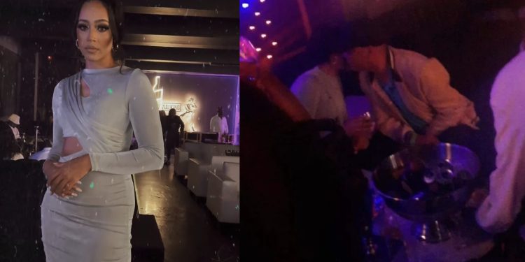 Minnie Dlamini's ex husband Quinton Jones's new girlfriend exposed on his night out