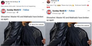 Master KG and Makhadzi clapback