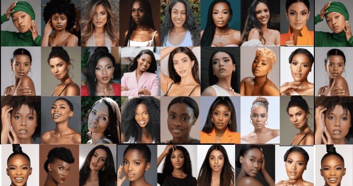 Miss South Africa 2022 top 30 finalists