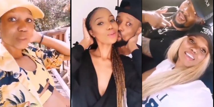 SK Khoza shows off new girlfriend and a newborn baby in a video