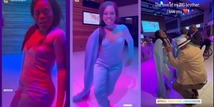 Makhosazana from Scandal 'Lusanda Mbane' shuts down the dancefloor at friend's 40th birthday