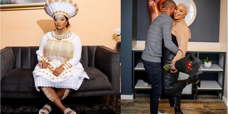 Tee Xaba and her husband