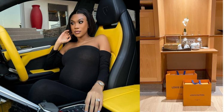 Picture:s Tamia Mpisane gets spoiled with expensive gifts as a new mom