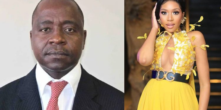 Blue Mbombo's baby daddy Auswell Mashaba