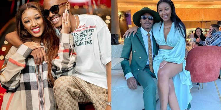 Grootman and girlfriend Gcinile Twala