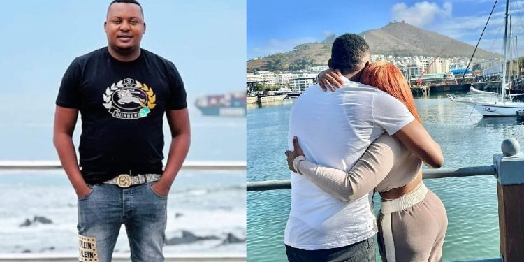 Inno Morolong with her boyfriend - Source: Twitter