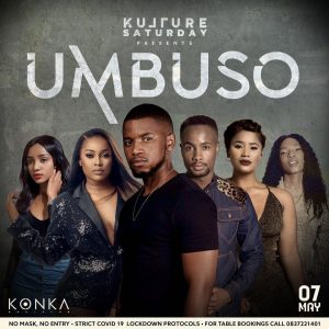 Umbuso cast hosting at Konka