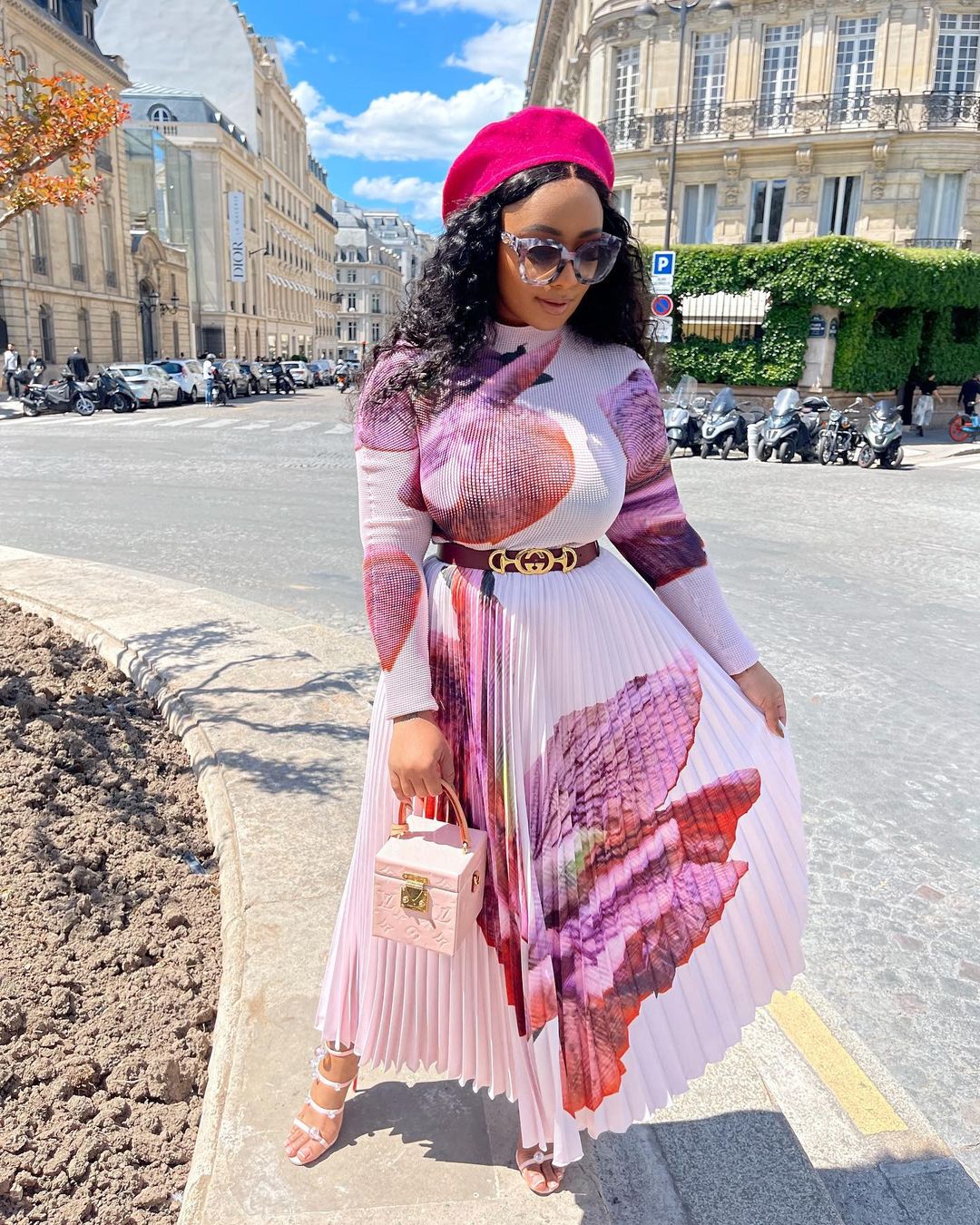 Boity in Paris. Image: Instagram/Boity