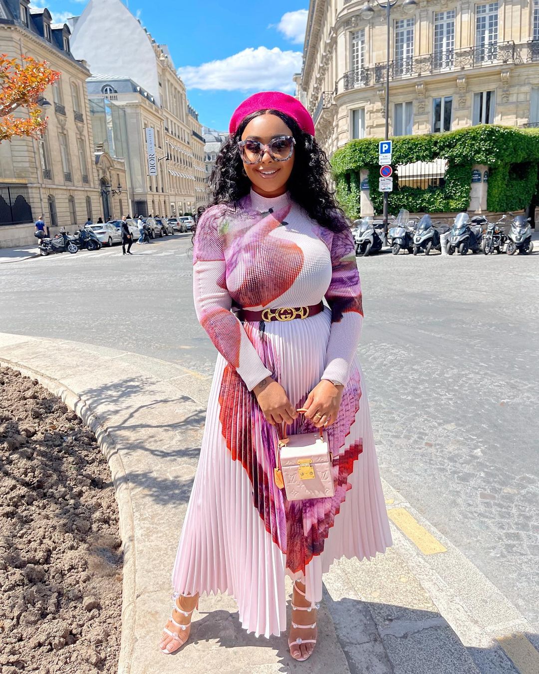 Boity in Paris. Image: Instagram/Boity