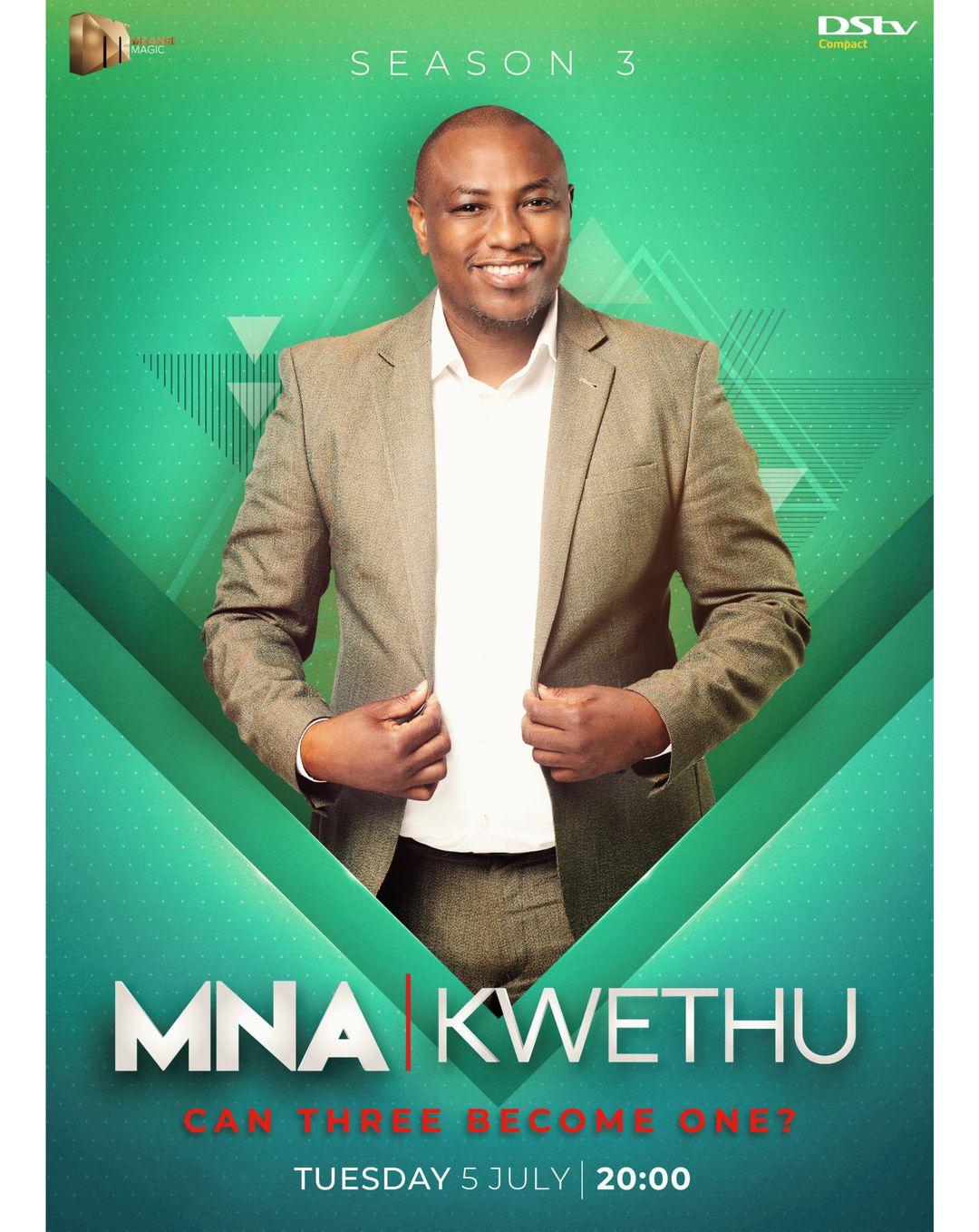  Mzansi Magic announces the return of Mna Kwethu. Image Source: Mzansi Magic