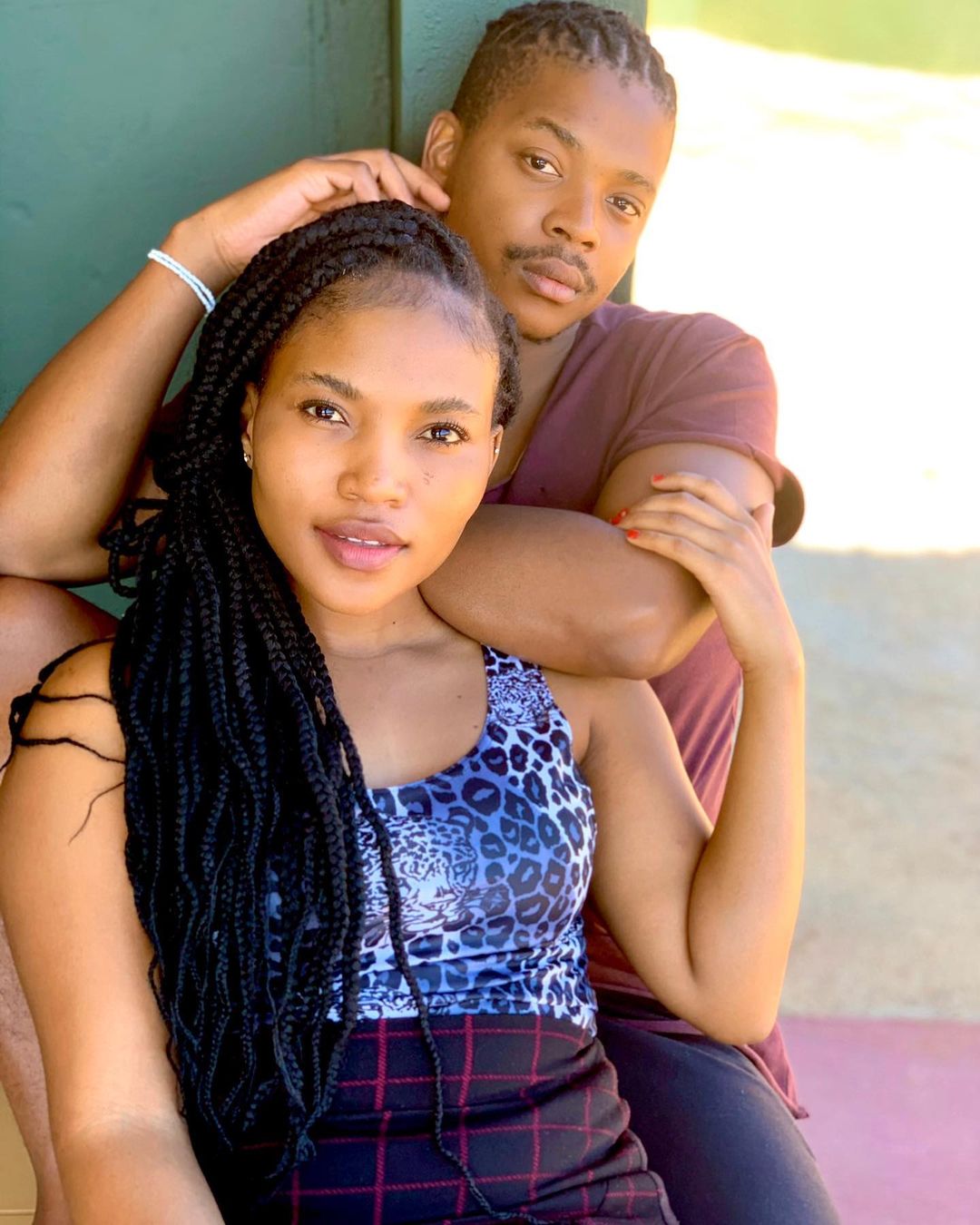 Meet Emkay from Skeem Saam "Mlungisi Mathe's" real life girlfriend Nondumiso Mkhize: Image: Instagram/Emkay