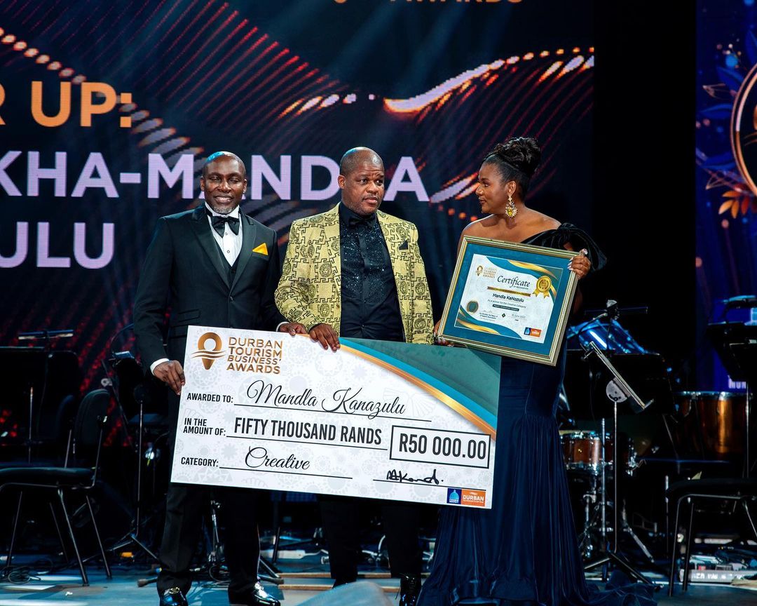 Shauwn Mkhize's night at the Durban Tourism Business Awards