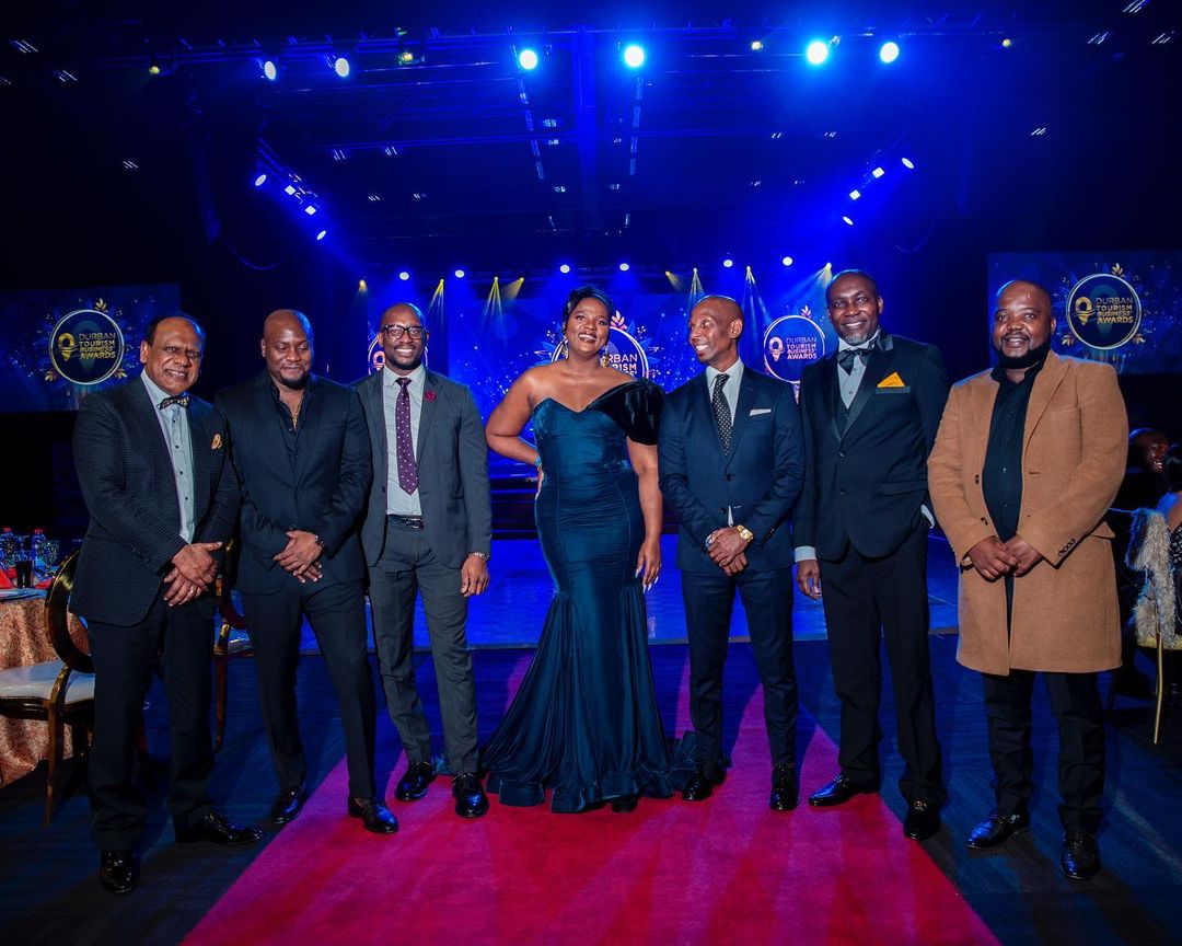 Shauwn Mkhize's night at the Durban Tourism Business Awards. Image: MaMkhize