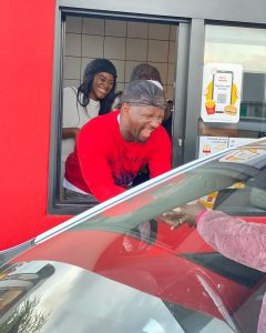 Muvhango cast serve at McDonalds