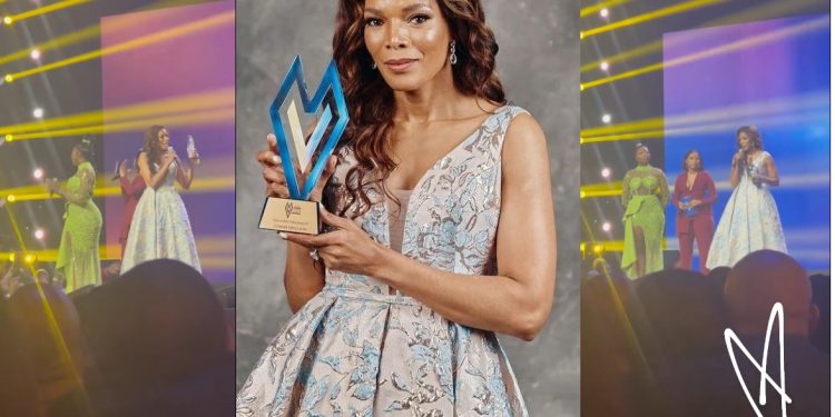 Connie Ferguson's DSTV Viewers Choice awards speech disappoints fans as she continuously mentions late husband Shona Ferguson