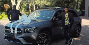 Brutus gifts Majali a new car