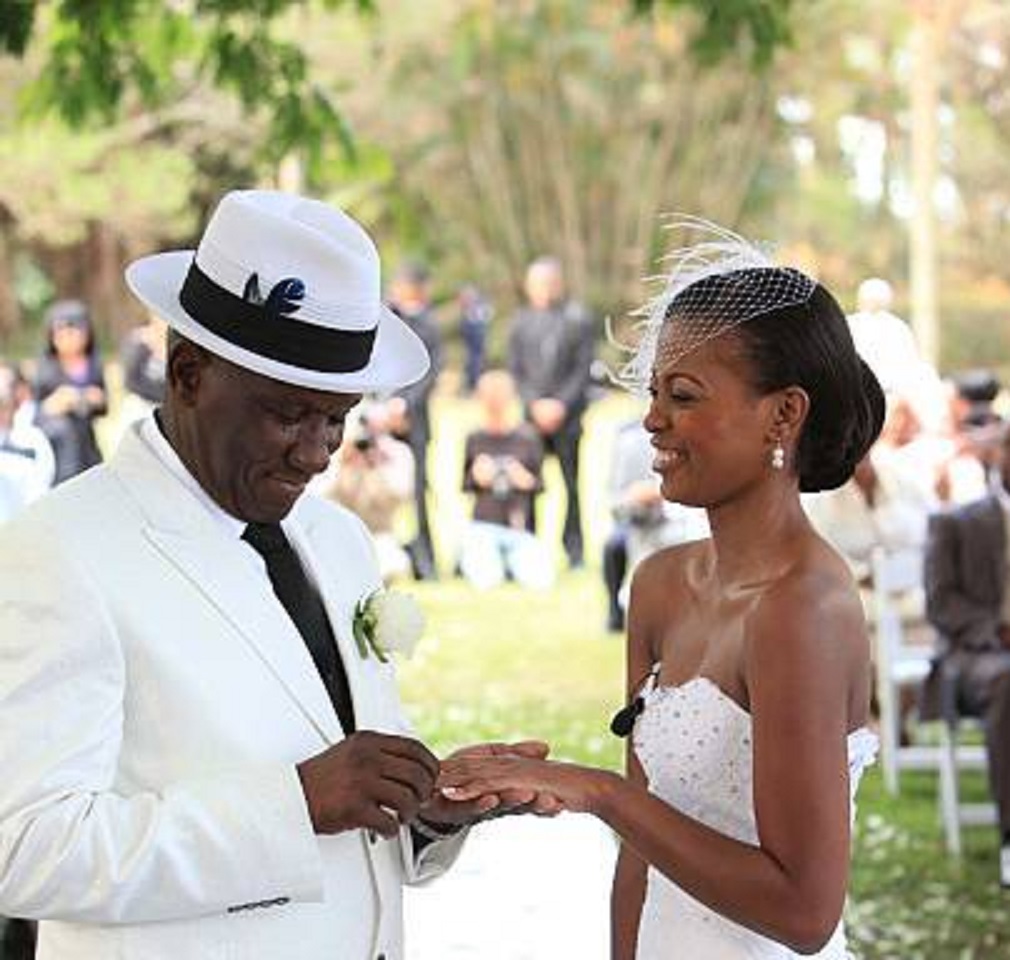 Minister Bheki Cele and his wife, Thembeka Ngcobo - Source: Instagram