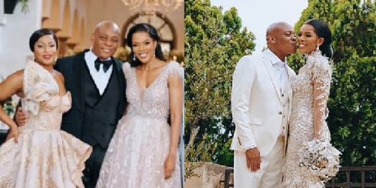 Harriet(Connie Ferguson) with Hector: Image source @Instagram