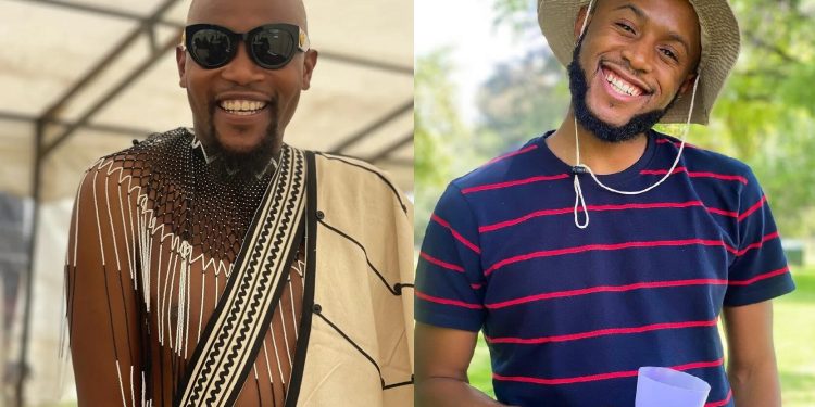 Gomora actor Mr Faku ‘Moshe Ndiki’ and Black Door actor Mo Jack ‘Mohale Motaung’ - Source Instagram
