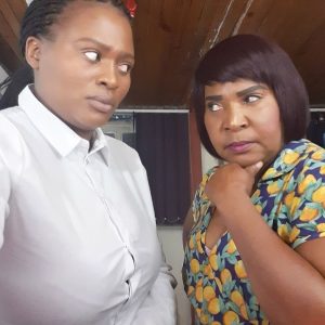 Gomora actresses Zodwa 'Sannah Mchunu' and Miss Madikizela 'Zinzi Nsele' are friends in real life.